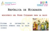 REPÚBLICA DE NICARAGUA - observatoriorh...políticas, principios, normas, procedimientos técnicos, herramientas informáticas, otros medios y/o recursos e instituciones, que intervienen
