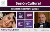 Sesión Cultural INSTITUTO NACIONAL DE CIE-NCIAS MÉDICAS Y …132.247.8.18/2017/bannerAbril.pdf · 2017. 6. 28. · INSTITUTO NACIONAL DE CIE-NCIAS MÉDICAS Y NUTRICIÓN SALVADOR