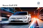 Nuevo Golf GTE - Movilidad Eléctrica VW G… · Tu nuevo Golf GTE es un reflejo de tu carácter. Elijas la llanta que elijas, enfatizará su imagen deportiva. De eso no cabe la menor