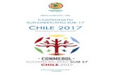 CAMPEONATO SUDAMERICANO SUB-17 CHILE 2017serv1.conmebol.com/sites/default/files/reglamento... · sudamericano sub-17 chile 2017 23 de febrero al 19 de marzo de 2017 direcciÓn de