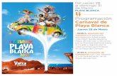 Programación Carnaval de Playa Blanca...- 21:00 h. Encuentro de Murgas y Chirigota con la actuación de ‘Los Tabletuos’ y ‘Los Simplones’ de Lanzarote y la chirigota ‘La