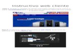 Segutracking · Web viewInstructivo web cliente Paso 1: Abriendo un navegador de internet como Firefox o Google Chrome, entre en la página , al entrar tiene que seleccionar ingreso