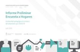 Informe Preliminar Encuesta a Hogares - argentina.gob.ar · Informe Preliminar Encuesta a Hogares Continuidad pedagógica en el marco del aislamiento por COVID-19 Julio 2020