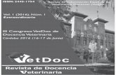 VetDoc - UCO · Campus Universitario s/n 27002 – Lugo Edita: Asociación Española de Veterinarios Docentes (VetDoc) ... Análisis DAFO como metodología de resolución de casos