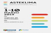 1-10 - Change The Change · municipios del País Vasco participan en la Semana del Cambio Climático de Euskadi- ASTEKLIMA 2019 con numerosas actividades para sensibilizar a la ciudadanía
