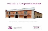 Visita a l'Ajuntament (docents) - Palau-solità i Plegamans · La visita a L’Ajuntament és un recurs que s’ofereix a les escoles per acostar l’infant al municipi i al seu màxim