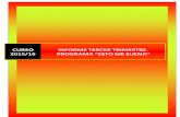CURSO INFORME TERCER TRIMESTRE. PROGRAMA “ESTO …medioambiente.malaga.eu/opencms/export/sites/...Para la lucha contra el ruido se hace imprescindible actuar en direcciones diferenciadas