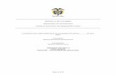 REPÚBLICA DE COLOMBIA MINISTERIO DE TRANSPORTE … · Página 1 de 33 REPÚBLICA DE COLOMBIA MINISTERIO DE TRANSPORTE AGENCIA NACIONAL DE INFRAESTRUCTURA CONTRATO DE CONCESIÓN BAJO