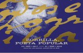 Zorrilla, poeta popular · Zorrilla, poeta popular 19 / sep / 2017 ——— 21 / ene / 2018 Sala de laS muSaS. muSeo de la bne