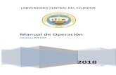 Manual de Operación€¦ · Manual de Operación CAUDALIMETRO 2018 . 1 EQUIPO DE MEDICION DE CAUDAL 1. INTRODUCCIÓN Es un instrumento de medida para la medición de caudal. Estos