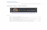 Evolution Trainer - Cómo empezar€¦ · Paso 5 – Instalar el Evolution Editor ..... 10 Paso final - Abre el editor, crea tus visualizaciones y ¡disfruta!..... 11 Último paso