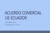 ACUERDO COMERCIAL UE-ECUADOR - UASB FRANCO UE.pdf · Crisis del 2008 y 2009 Recuperación 2010… Recaída 2011 y 2012…lentísima recuperación en 2013. ... (Regionalismo Abierto).