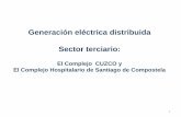 Generación eléctrica distribuida Sector terciario · 9 La solución global propuesta implanta las siguientes medidas : 1. Generación de calor –Renovación calderas de alto rendimiento