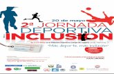 Cartel II Jornadas Deportivas por la Inclusión [A3, 300ppp] · Title: Cartel II Jornadas Deportivas por la Inclusión [A3, 300ppp] Subject: Torn white paper with black space Created