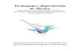 El despojo y depredación de México³n...1 El despojo y depredación de México Libre comercio y desviación de poder como causas de la violencia estructural, la impunidad y la guerra