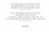 CONSECUENCIAS JURÍDICAS DE LA IRREGULARIDAD€¦ · 8 Documentos CIDOB, Migraciones to ante la guerra de Irak, la legalidad y legitimidad de la intervención de España en los conflictos