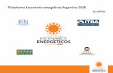 Plataforma Escenarios energéticos Argentina 2030cdn01.ib.infobae.com/adjuntos/162/documentos/003/... · Dos escenarios de demanda de energía eléctrica. a) Proyección BAU: 3.4%