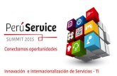 Innovación e Internacionalización de Servicios - TI · Innovación e Internacionalización de Servicios - TI . Índice 1. Presentación Empresa 2. Presencia Internacional 3. Principales