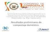 Resultados preliminares de compostaje dom£©stico.sian.inia.gob.ve/congresos_externos/compostaje... compostaje