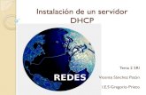 Instalación de un servidor DHCP - WordPress.com...Instalación de un servidor DHCP Vamos a configurar el servicio DHCP en un Windows Server 2003, para ello seguimos los siguientes