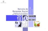 PRESENTACIÓ - Benestar Social · PRESENTACIÓ La finalitat de les actuacions realitzades pels Serveis de Benestar Social de l’Ajuntament de Lleida és la de prevenir, detectar