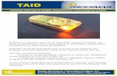 Hoja de datos - TAID - 2 · Dispositivo Activo para la recogida, almacenamiento y comunicación de variables TAID Diseños Electrónicos e Informáticos Prodimar, S.L. C/ Enrique