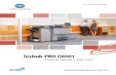 bizhub PRO C6501 - grebis.com.mxgrebis.com.mx/fichas_tecnicas/bizhub_PRO_C6501.pdf · bizhub PRO C6501, sistema de producción El color es esencial para la creatividad de los profesionales