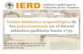 Visión histórico-arqueológica de los paleotsunamis en el ...ierd.es/wp-content/uploads/2015/11/IERD-maremotos-CAlonso.pdf · los paleotsunamis en el litoral atlántico gaditano