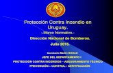 Protección Contra Incendio en Uruguay. · 2016. 11. 18. · Protección Contra Incendios Árbol básico de Conceptos. ... Situación Normativa de la Dirección Nacional de Bomberos