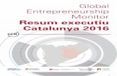 Global Entrepreneurship Monitor Resum executiu Catalunya …...que emprendre aporta estatus social i econòmic, Catalunya (49%) continua estant 21 punts percentuals per sota del conjunt