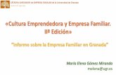 «Cultura Emprendedora y Empresa Familiar. IIª Edición»cef-ugr.org/wp-content/uploads/2015/12/12-Elena-Gómez... · 2015. 12. 14. · «Cultura Emprendedora y Empresa Familiar.