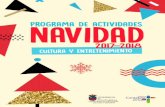 NAVIDAD PROGRAMA DE ACTIVIDADES · 2017. 12. 21. · NAVIDAD 2017-2018 PROGRAMA DE ACTIVIDADES. MUSEO DE PREHISTORIA Y ARQUEOLOGÍA DE CANTABRIA Del 12 de diciembre al 21 de enero