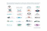 Recomendaciones para la atención oftalmológica durante la ......3 Título: Recomendaciones para la atención oftalmológica durante la pandemia por COVID-19 en la fase de retorno