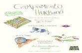Campamento “HURBANO” El Bancal 26 al 28 de Diciembre€¦ · DIA 3:DIA DEL AGUA Taller de instrumentos musicales con vegetales para hacer la Danza de la lluvia y aprender mediante