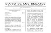 CHILPANCINGO, GUERRERO, JUEVES 20 DE SEPTIEMBRE DE 2012 ...congresogro.gob.mx/diario-debates/60/2012-09-20-60... · 20 DE SEPTIEMBRE DE 2012 SUMARIO ASISTENCIA Pág. 02 ORDEN DEL