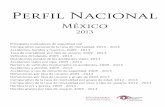 Nacional, 2015 portada - Gobconapra.salud.gob.mx/Interior/Documentos/Observatorio/Perfil_lesio… · Perfil Nacional México 2013 Principales indicadores de seguridad vial Comparativo