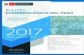 BOLETÍN - Direción General de Epidemiología · Reporte de Vigilancia de Rabia, Perú 2017 Pág. 510 Vigilancia de la Mortalidad Fetal y Neonatal, Peru 2017 Pág. 512. Resumen de
