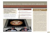 ACTUALIDAD DEL DERECHO EN ARAGÓNestatuto.aragon.es/sites/default/files/Actualidad_Derecho_N6.pdfAyuda a Refugiados. La Comisión Mixta entre el Gobierno de Aragón y el Consejo General