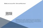 Microsoft OneNotequalitaslearning.com/w/c/t/4RVH3TM_/media/onenote.pdf · por lo que se transforma en una herramienta que potencia el trabajo en equipo. OneNote, cuenta con una versión