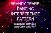 INTERFERENCE PATTERN DANCING BRANDY TEARS · Silvia Rueda 201517250 Laura Cediel 201531067. Reflexión interna total Se da cuando un rayo de luz incide en la interfaz de dos medios,