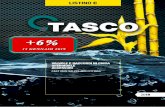 Tasco Italia - Home page · mento de(le toro conduttwe con i raccoldi e valvole più adatti ai differenti Disponiamo di una grande area di stoccažgio merce una supetfxie copata a