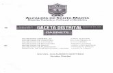 Alcaldía Distrital de Santa Marta · MANTENIMIENTO DE UPS CONTROL DE PI-AGAS , ROEDORES Y SIMILARES MANTENIMIENTO PREVENTIVO Y ... conforme a 10 señalado en las consideraciones