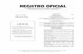 SUMARIO: Año IV Quito, lunes 26 de septiembre de 2016 ...agroecuador.org/images/pdfs/Registro-Oficial-848-SENAGUA.pdfDocumento con posibles errores digitalizado de la publicación