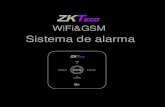 WiFi&GSM Sistema de alarma...Configuración del equipo Instale una tarjeta SIM en la ranura correspondiente de la unidad principal. Conecte la unidad principal a la corriente eléctrica