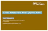 Encuesta de Satisfacción Política y Opinión Pública … · Fuente: Encuesta de Satisfacción Política y Opinión Pública –Universidad de San Andrés Base: 1001 casos (Total),