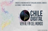 Santiago chile · • Redes sociales • e-Commerce • Mobile marketing • Web 2.0-3.0 ... Principalmente empresarios, gerentes, y profesionales a nivel de Latam en búsqueda de