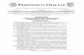 PERIÓDICO OFICIALfinanzas.tamaulipas.gob.mx/uploads/2017/10/01/... · Victoria, Tam., jueves 14 de septiembre de 2017 Periódico Oficial Página 2 DECRETO LXIII-243 mediante el cual