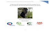 Programa de Conservación del Oso Andino en el Nor ... · en torno al oso andino, en el nor-occidente del DMQ, para favorecer la conservación de la especie, recuperar su hábitat