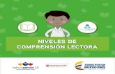 NIVELES DE COMPRENSIÓN LECTORA - Colombia Aprendeaprende.colombiaaprende.edu.co/ckfinder/userfiles/files/Niveles... · COMPRENSIÓN LECTORA NIVELES DE COMPRENSIÓN LECTORA. NIVEL