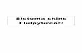 Sistema skins FlulpyCrea® · 2020. 5. 6. · Notas: Este documento se proporciona únicamente como manual de referencia a aquellos usuarios que desean crear una skin alternativa